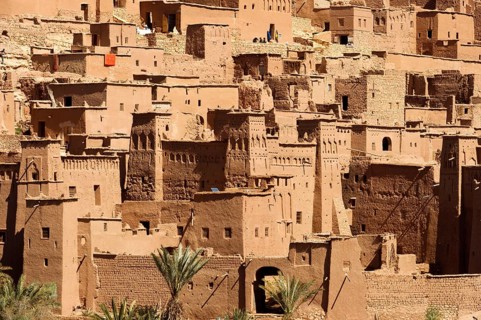 Morocco, Kasbah Ait Benhaddou, UNESCO World Heritage Site, Ouarzazate, Valley of the Kasbahs,