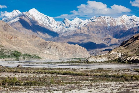 Spiti Valley in Himalayas, Himachal Pradesh