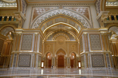 Qasr Al Watan, presidential palace, interior photo, Abu Dhabi City, emirate Abu Dhabi, United Arab