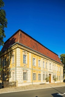 Built around 1709 in the style of a large manor house, the hunting lodge - often referred to as a