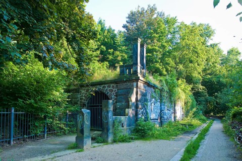 High Plauen Water House in Dresden