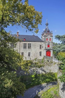 12th century Ecaussinnes-Lalaing Castle, Château d'Écaussinnes-Lalaing in the municipality of