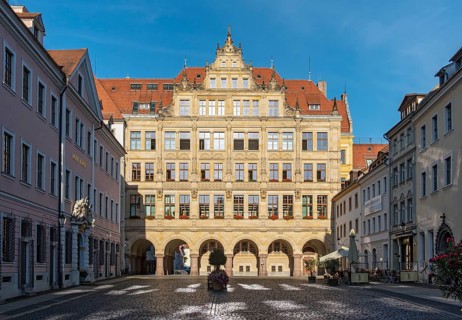 New Town Hall, City Council, building, Untermarkt, Görlitz, Goerlitz, Germany, Europe