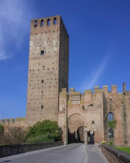 Porta Padua, Montagnana, Province of Padua, Italy, Europe