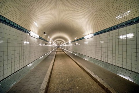 St. Pauli-Elbtunnel, Alter Elbtunnel, near St. Pauli-Landungsbrücken, Hamburg, Land Hamburg,