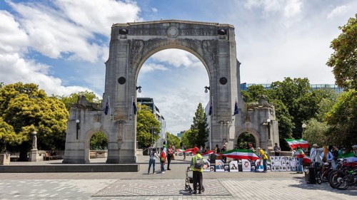 Arc de Triumph, Christchurch, Neuseeland