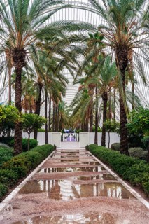 Umbracle Gardens, City of Arts and Sciences in Valencia, Spain, Europe