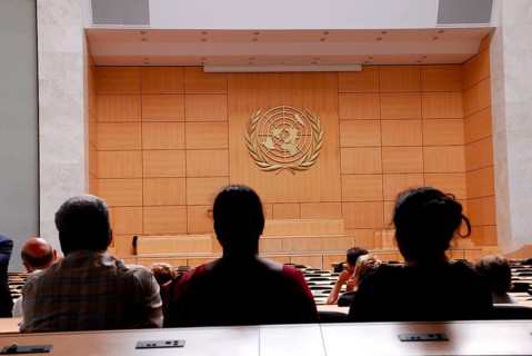 Visitors, UNO, UN, League of Nations Hall, Assembly Hall, Palais des Nations, United Nations,