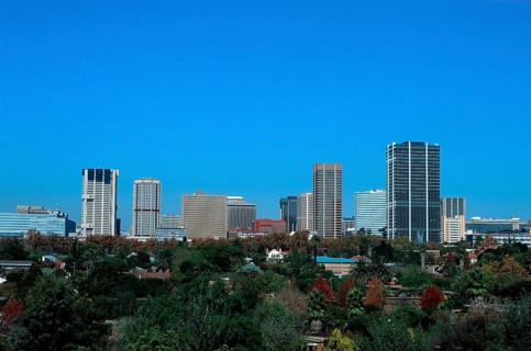 Pretoria skyline, South_Africa, South Africa, landscape, horizontal, city view, townscape,