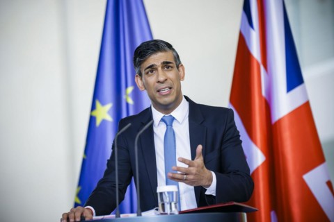 Rishi Sunak, Prime Minister of the United Kingdom of Great Britain and Northern Ireland. Berlin, 24