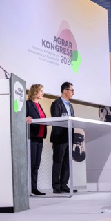 (L-R) Steffi Lemke (Alliance 90/The Greens), Federal Minister for the Environment, Nature