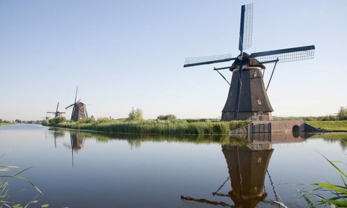 Windmills at Kinderdijk, Netherlands