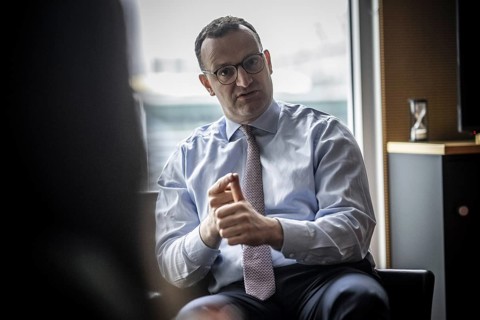Jens Spahn (Member of the Bundestag, CDU) on 21 February 2024 at the Jakob-Kaiser-Haus at the