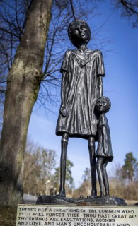 Ravensbrück Memorial in Fürstenberg. Former concentration camp for woman during the National