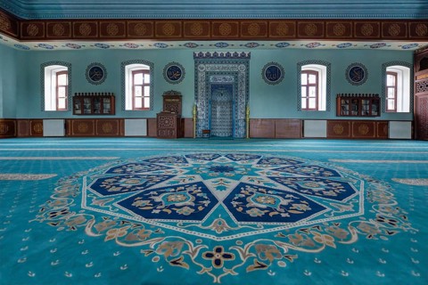 Fethiye Mosque, former Russian Orthodox Church, Interior, Kars, Turkey, Asia
