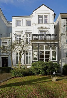 Europe, Germany, Hamburg, Rotherbaum, Architecture, Residential building with conservatory, Europe