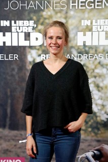 Susanne Bormann at the premiere of IN LIEBE, EURE HILDE at the cinema in Berlin's Kulturbrauerei,