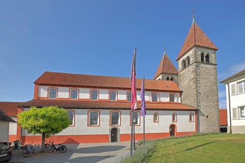 UNESCO Carolingian St Peter and Paul Church, Niederzell, Reichenau Island, Untersee, Lake