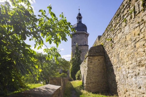 Neutorturm on the High Wall. The spire was destroyed by fire on 14.4.24. Reconstruction is planned,