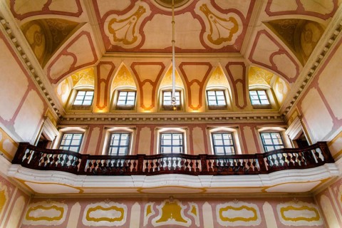 Villa Manin from the 17th century, residence of Ludovico Manin, the last Doge of Venice, Codroipo,