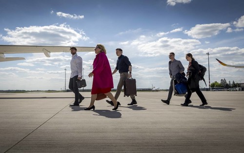 Svenja Schulze (SPD), Federal Minister for Economic Cooperation and Development, pictured during
