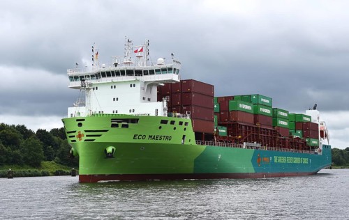Container ship ECO MAESTRO can be fuelled with bio-methanol