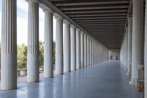 Stoa of Attalos, Ancient Agora of Athens, Greece, Europe