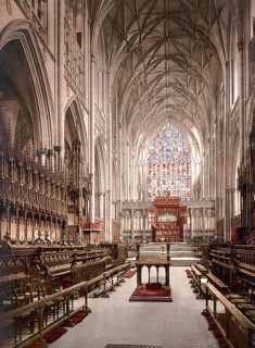 Minster, Cathedral and Metropolitical Church of Saint Peter in York, Choir, York, England,