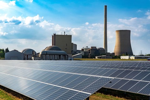 The Heyden power plant, coal-fired power plant, which was shut down in July 2021 and kept as a grid