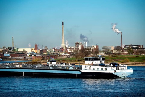 The Krefeld-Ürdingen Chemical Park, Chempark, where over 20 companies produce a wide variety of