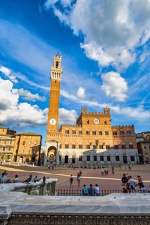 Piazza del Campo, Siena, Tuscany, Italy, Europe