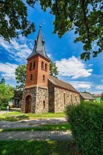 Klepzig village church, Wiesenburg Mark, Brandenburg, Germany, Europe
