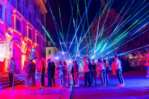 On 18 September 2024, the @Nachtschicht started again at 9 pm in Dresden City Hall. Dresdeners who