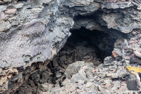 Volcanic landscape, Timanfaya National Park, Lanzarote, Canary Islands, Spain, Europe