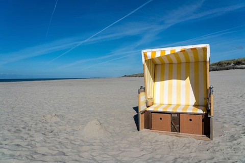 North Sea island of Langeoog, early summer, shortly after the first easing of the lockdown in the