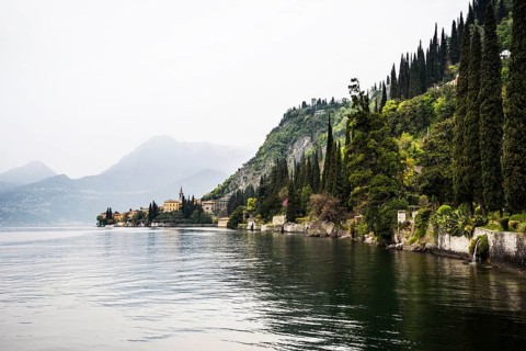 Park, spring, Villa Monastero, Varenna, Province of Lecco, Lombardy, Italy, Europe
