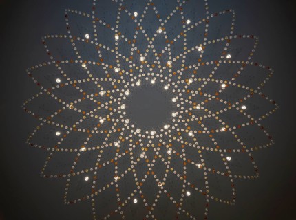 Interior, ceiling lighting, chandelier, Nakheel Luxury Shopping Mall, Palm Jumeirah luxury shopping