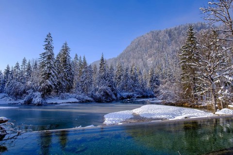 Jachen an der Landerermühle, Jachenau, Tölzer Land, Upper Bavaria, Bavaria, Germany, Europe