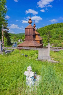 Since 7 July 2008, the wooden Greek-Catholic church of St. Nicholas in Bodružal, Slovakia, is a