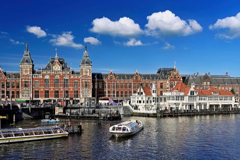 Centraal Station, Amsterdam Central Station, Netherlands