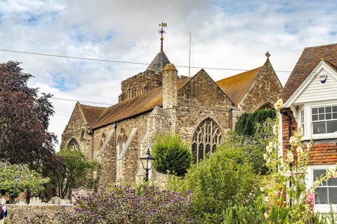 St Mary's Church in Rye, East Sussex, England, Great Britain