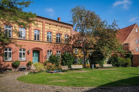 Stralsund, Mecklenburg-Western Pomerania, Germany, St John's Monastery, one of the oldest buildings