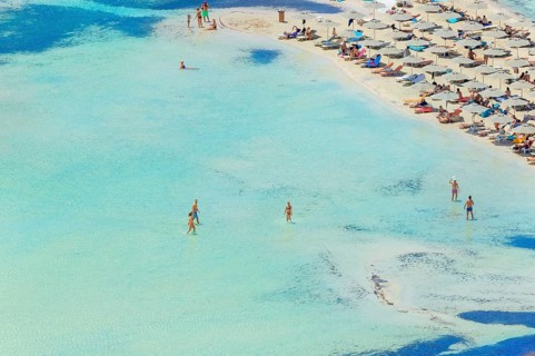 Balos bay, Gramvousa Peninsula, Chania, Crete, Greece, Europe