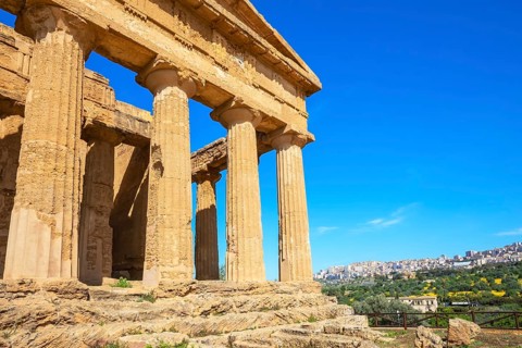 Temple of Concordia, Valley of Temples, Agrigento, Sicily, Italy, Europe