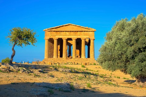 Temple of Concordia, Valley of the Temples, Agrigento, Sicily, Italy, Europe