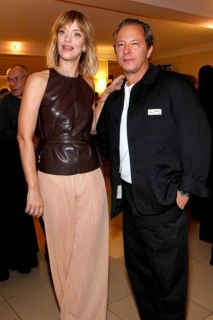 Heike Makatsch and Trystan Pütter at the Berlin premiere of Where's Wanda at the Delphi Filmpalast