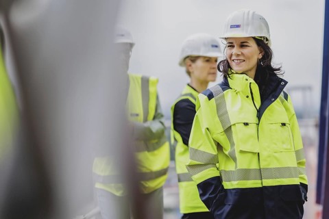 Annalena Bärbock (Bündnis 90/Die Grünen), Federal Foreign Minister, photographed during a visit to