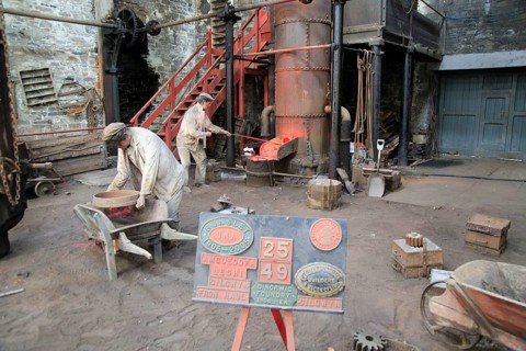 National slate museum, Llanberis, Gwynedd, Snowdonia, north Wales, UK