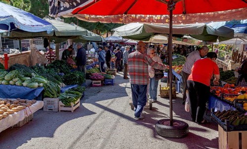 Özdere weekly market market, Izmir province, Aegean region, Turkey, Asia