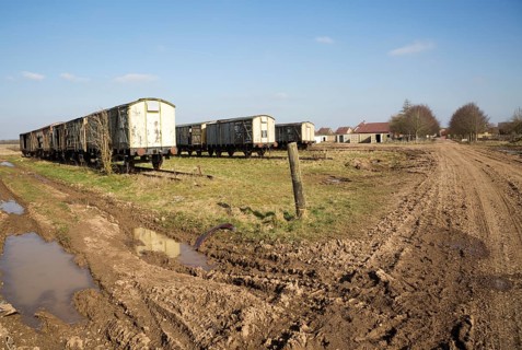 Copehill Down FIBUA village military training area, Fighting In Built Up Areas, Chitterne,